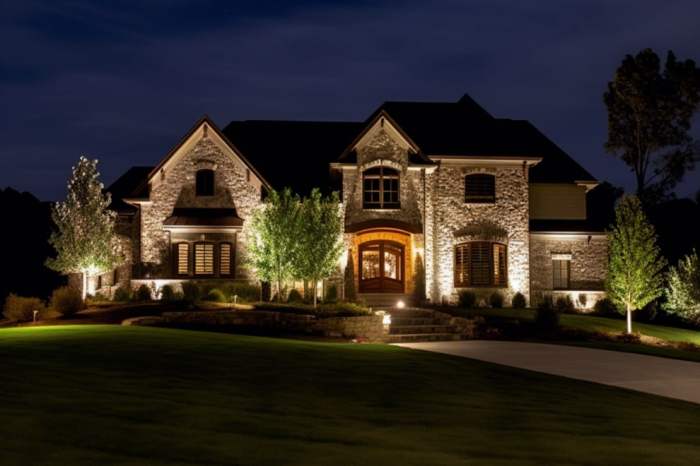 Landscape lighting electrician near me